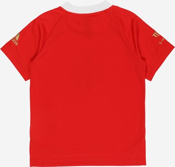 ADIDAS PERFORMANCE Funkční tričko – červená