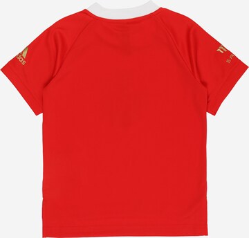 T-Shirt fonctionnel ADIDAS PERFORMANCE en rouge