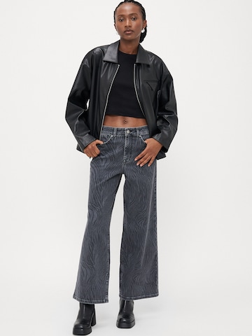 Only Petite - Pierna ancha Vaquero 'ONLMADISON BLUSH' en gris