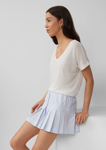 QS T-Shirt in Beige