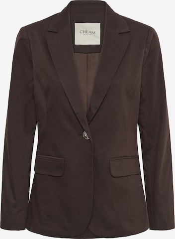 Blazer 'Gia' Cream en marron : devant