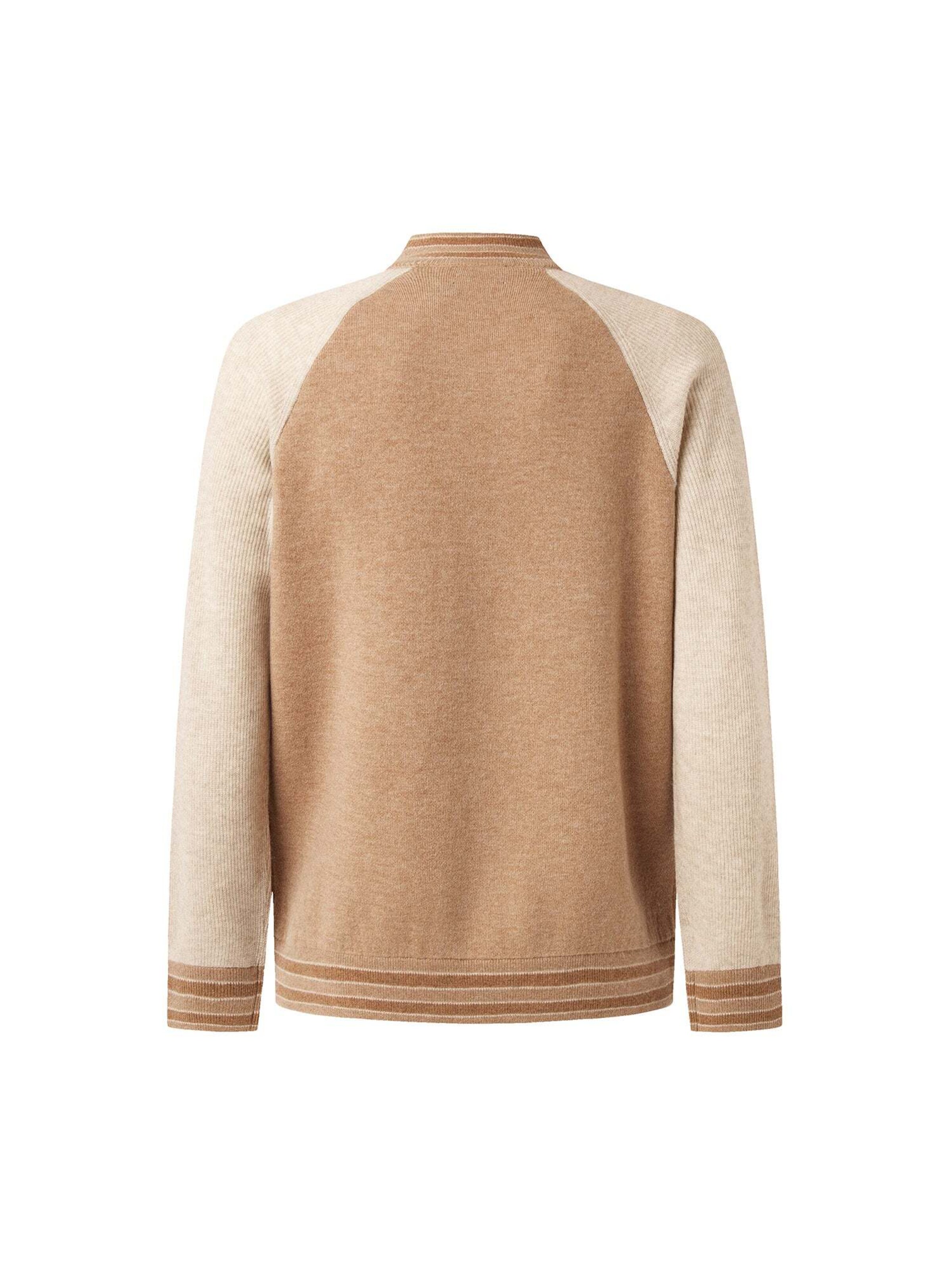 Hackett London Gebreid vest in Beige