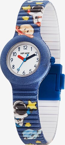 Hip Hop Uhr in Blau: Vorderseite