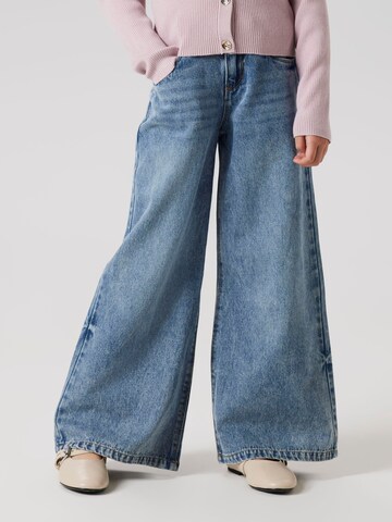 Wide Leg Jean 'NKFBella' NAME IT en bleu : devant
