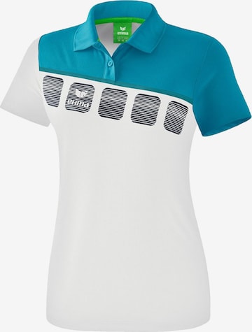 ERIMA Poloshirt in Weiß: predná strana