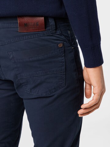 Slimfit Pantaloni 'Washington' di MUSTANG in blu