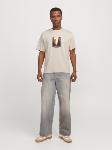 JACK & JONES Μπλουζάκι 'JORVesterbro' σε γκρι