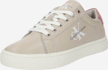 Calvin Klein Jeans Sneakers laag in Roze: voorkant