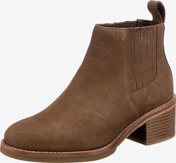 CLARKS Chelsea Boots 'Cologne' in Braun: front