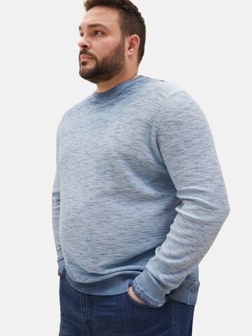 Pull-over TOM TAILOR Men + en bleu