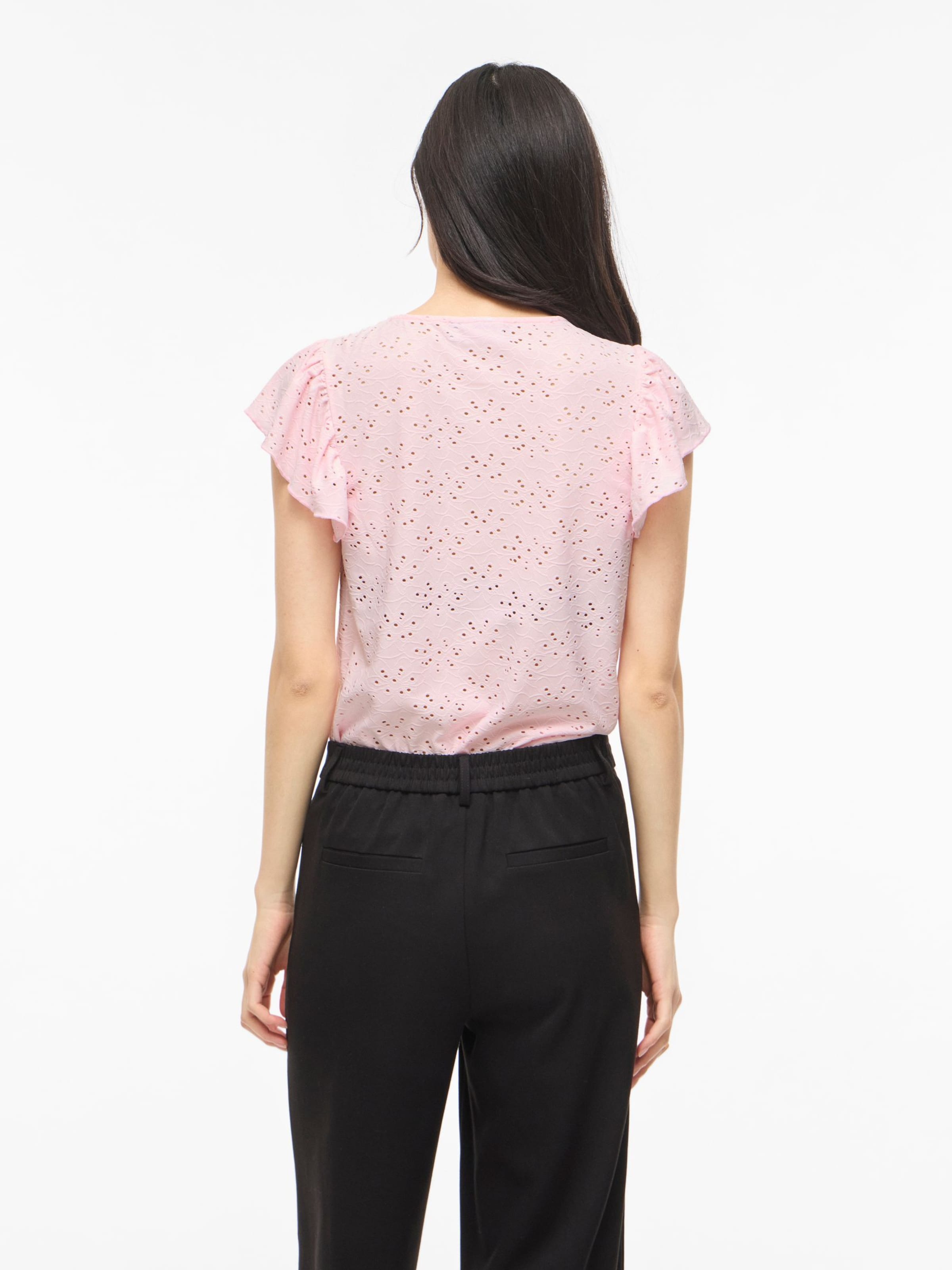 VILA Blouse 'VIKawa' in Roze