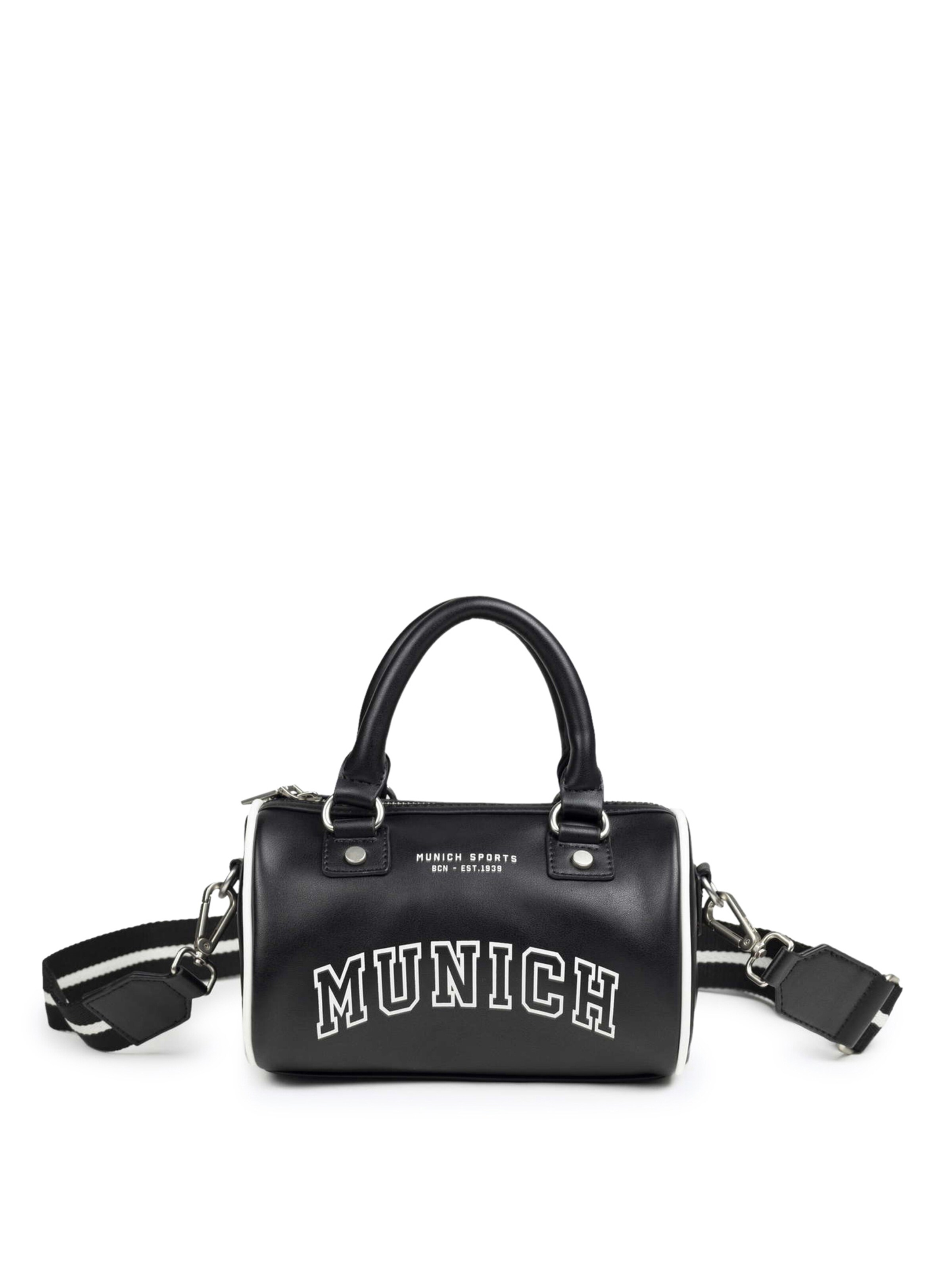MUNICH Håndtaske ' COURT ' i sort: forside