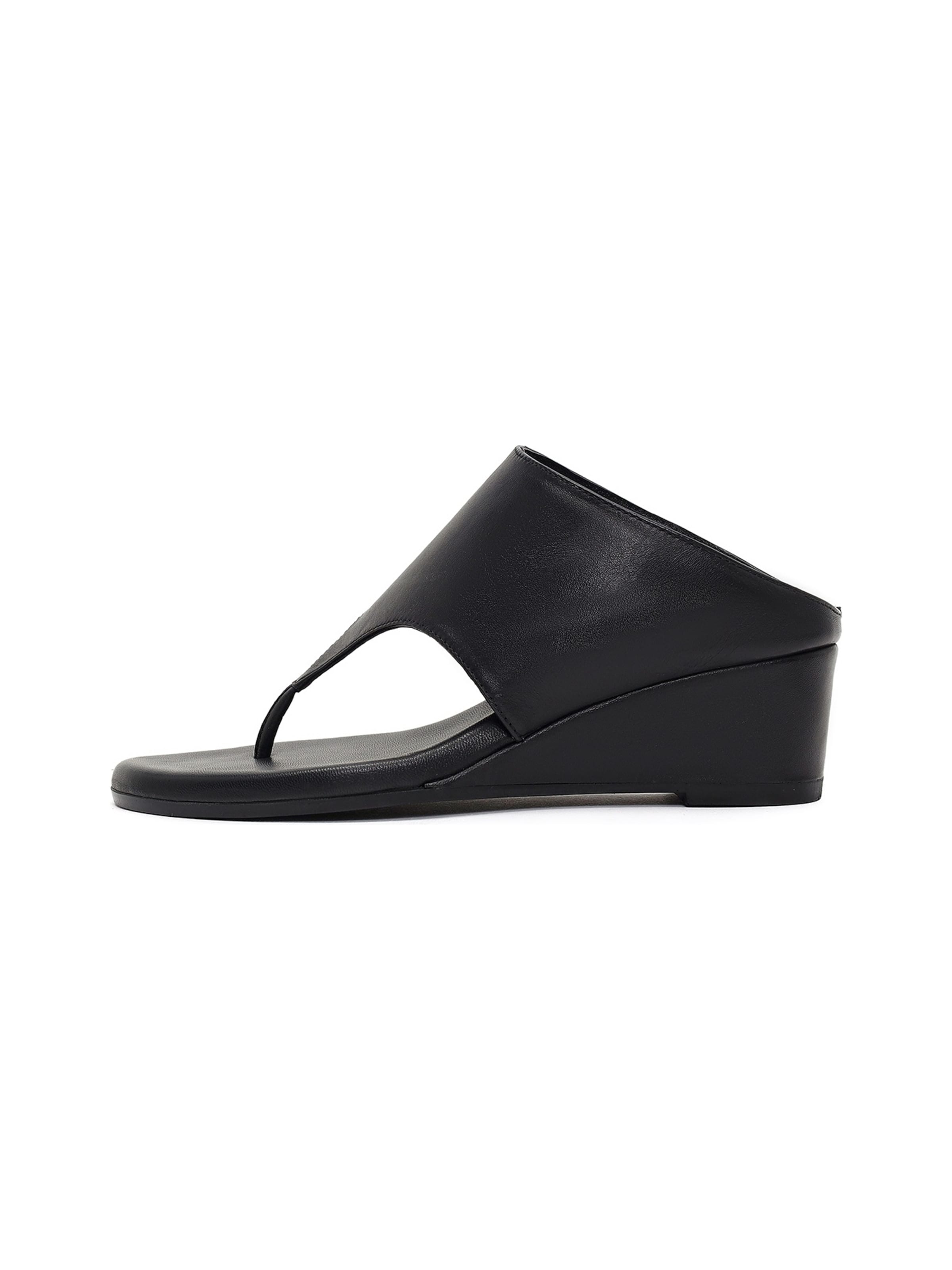 Derimod Teenslipper in Zwart: voorkant