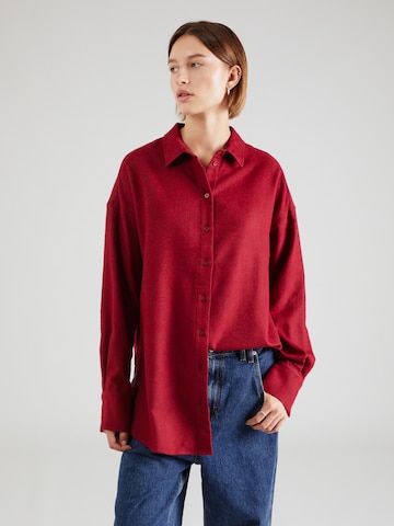 Givn Berlin Blouse 'Cosima' in Rood: voorkant