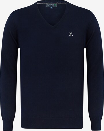 Sir Raymond Tailor Sweater 'Erky' in Blue: front