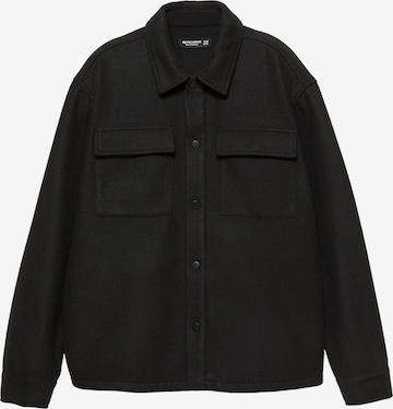 Pull&Bear Välikausitakki värissä musta: etupuoli