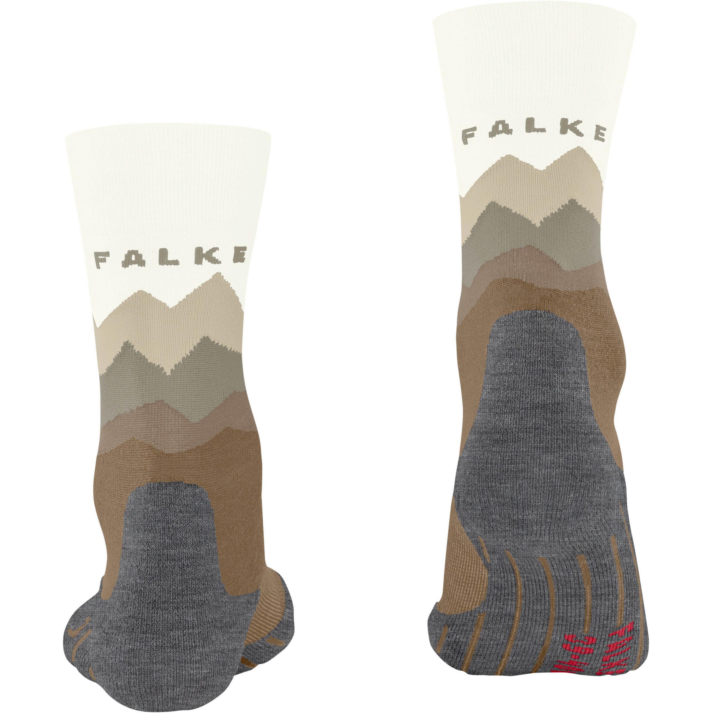 FALKE Athletic Socks in Brown