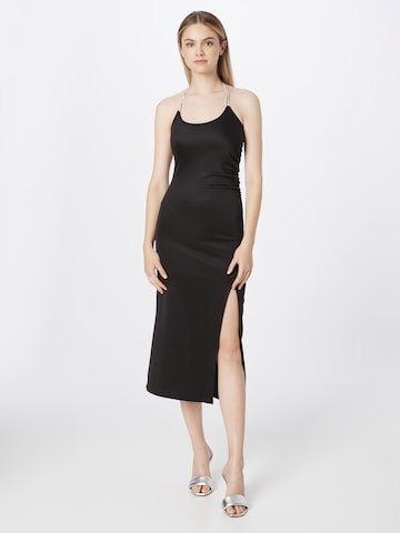 Misspap Dress in Black: front