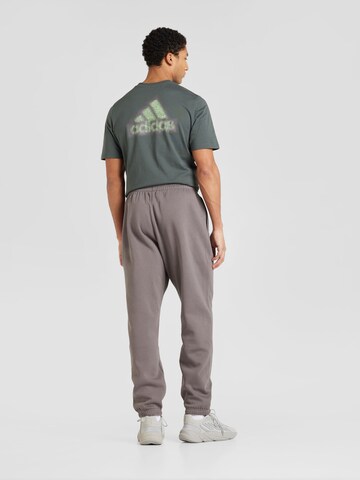 ADIDAS PERFORMANCE Tapered Sporthose in Grau