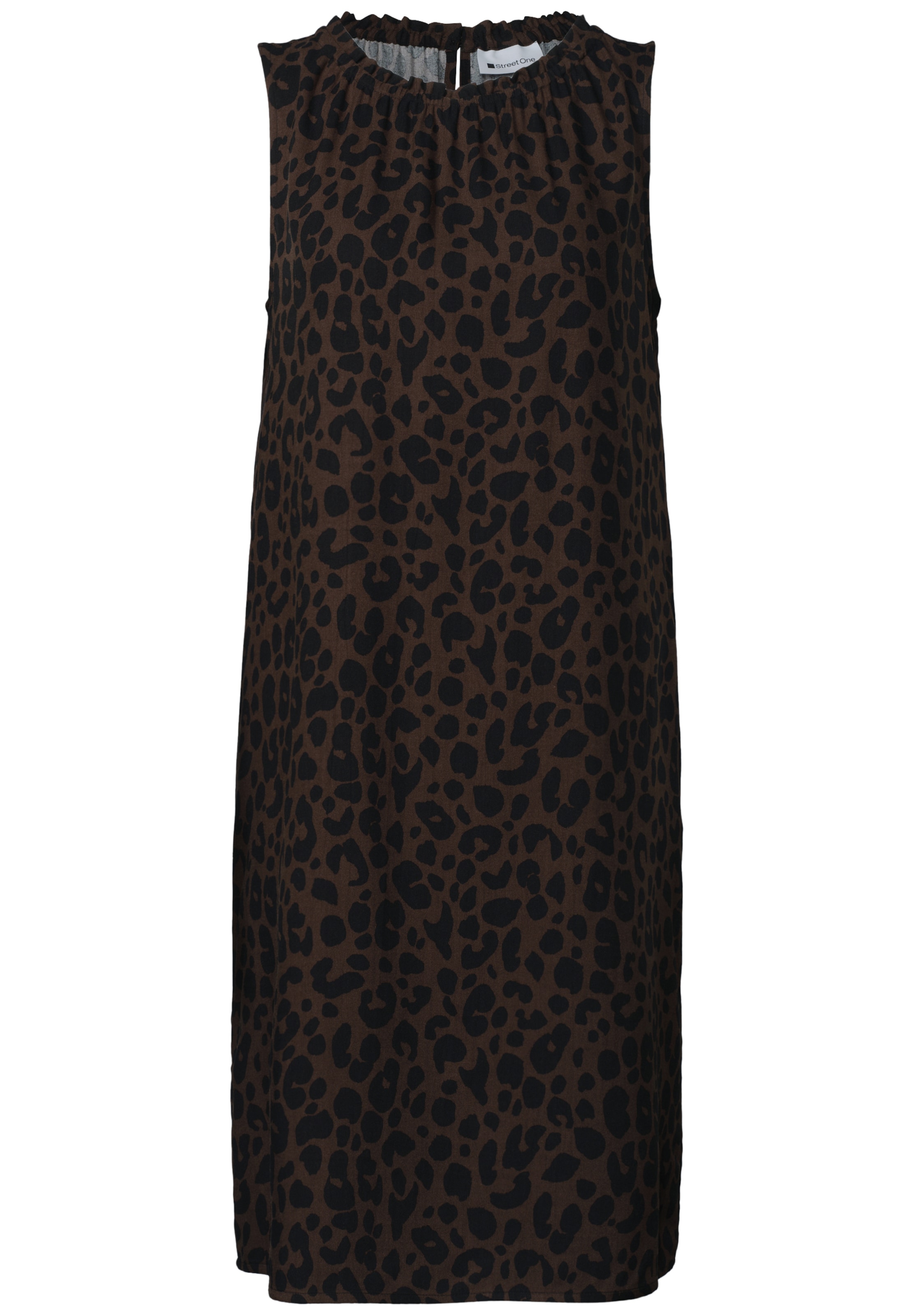 STREET ONE Kleid in Braun: Vorderseite