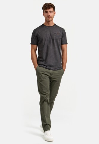 INDICODE JEANS Regular Chino 'Gabrin' in Groen