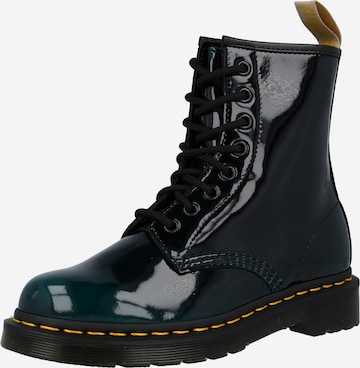 Dr. Martens Lace-Up Ankle Boots in Blue: front