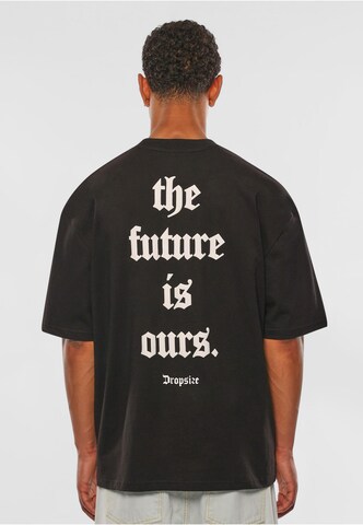 Dropsize T-Shirt in Schwarz: Vorderseite