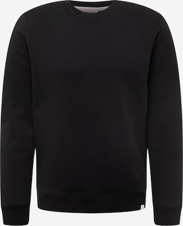 NORSE PROJECTS Sweatshirt 'Vagn' i svart: framsida