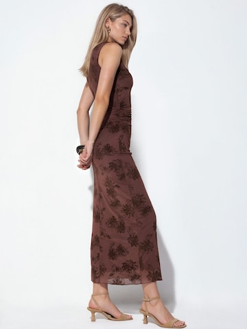 Hiccup Dress in Brown
