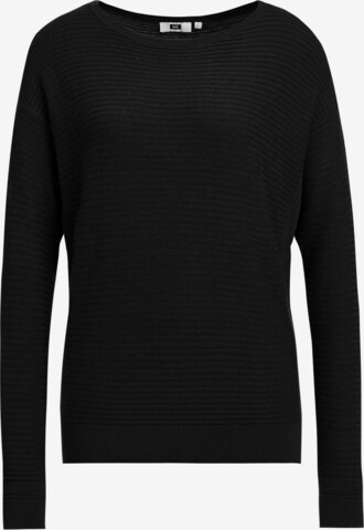 WE Fashion Sweater in Black: front