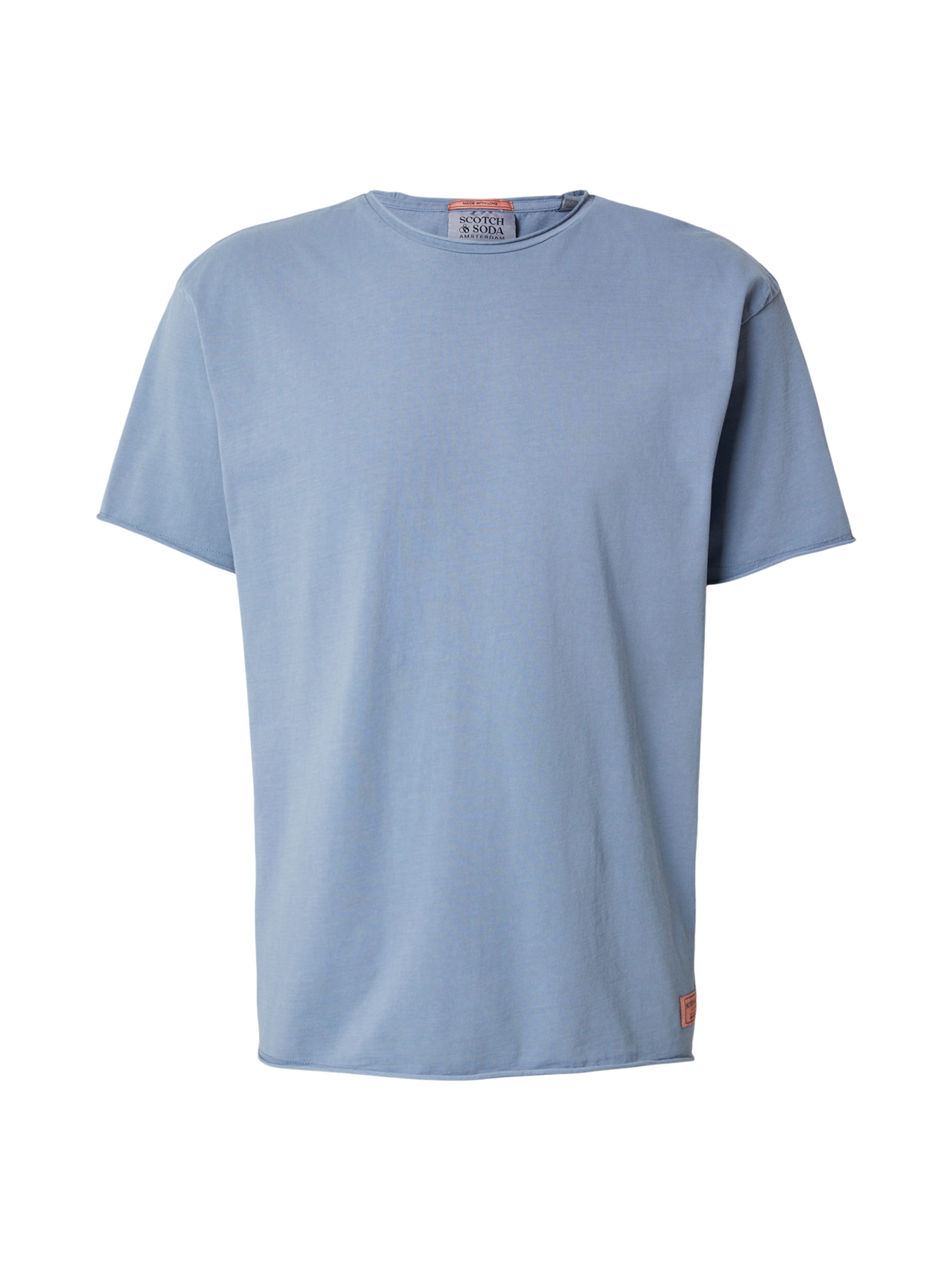 T-Shirt 'SEASONAL CORE' SCOTCH & SODA en bleu : devant
