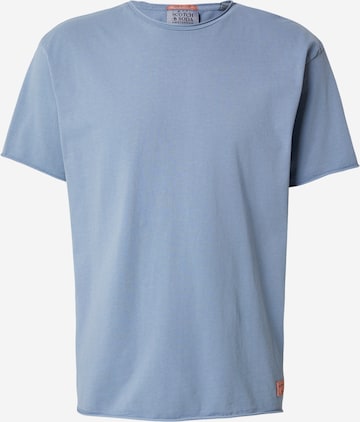 T-Shirt 'SEASONAL CORE' SCOTCH & SODA en bleu : devant