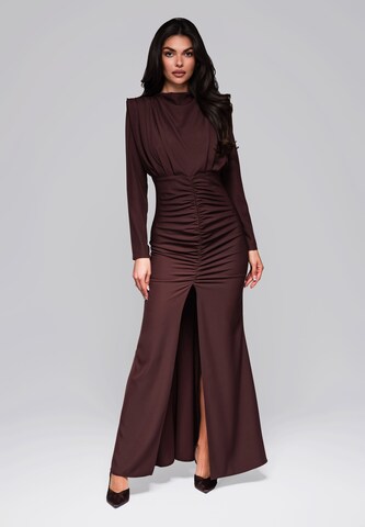 Ombre Evening dress in Brown