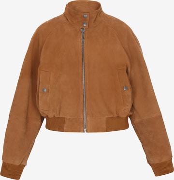 DreiMaster Vintage - Casaco meia-estação em castanho: frente