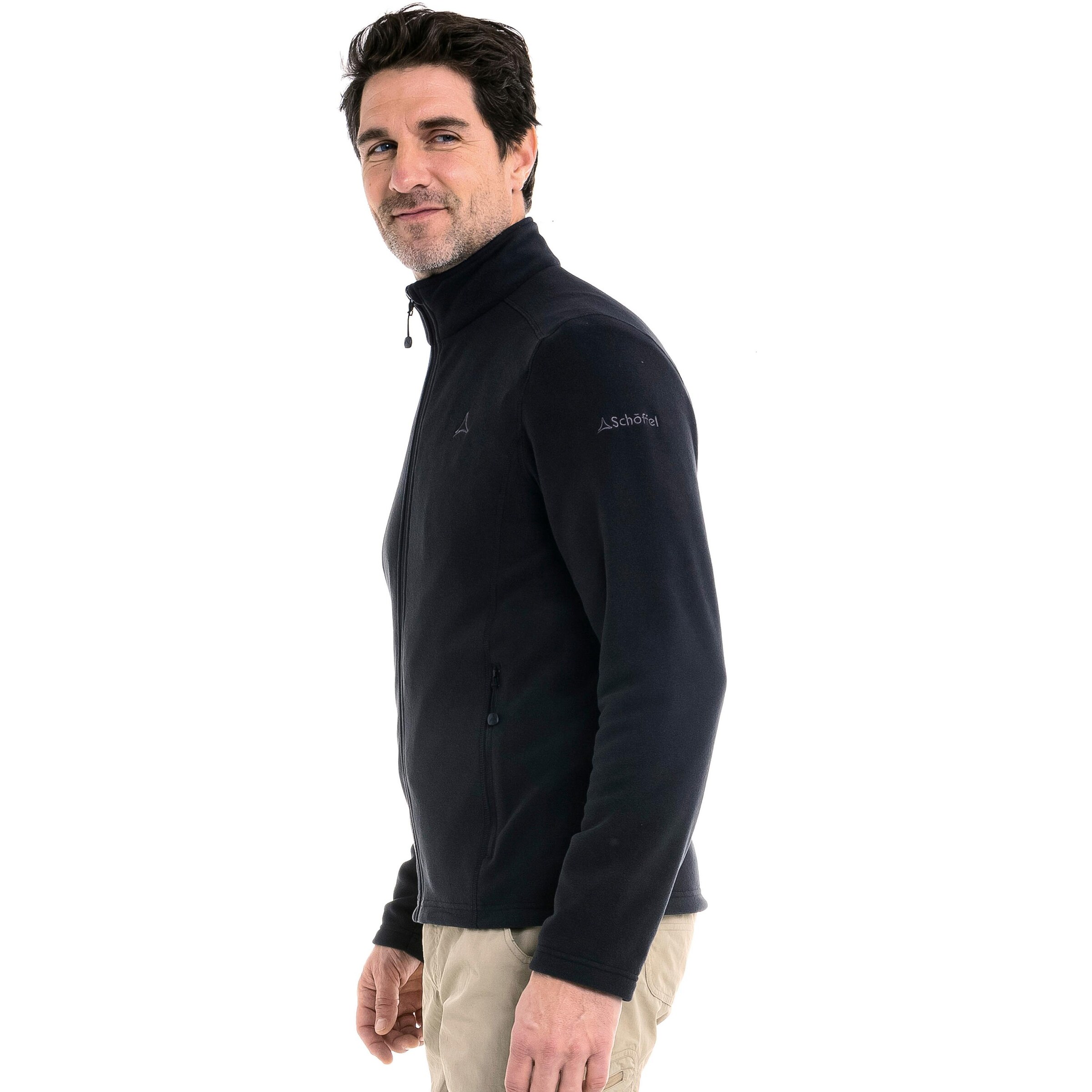 Schöffel Athletic Fleece Jacket 'Cincinnati2' in Black