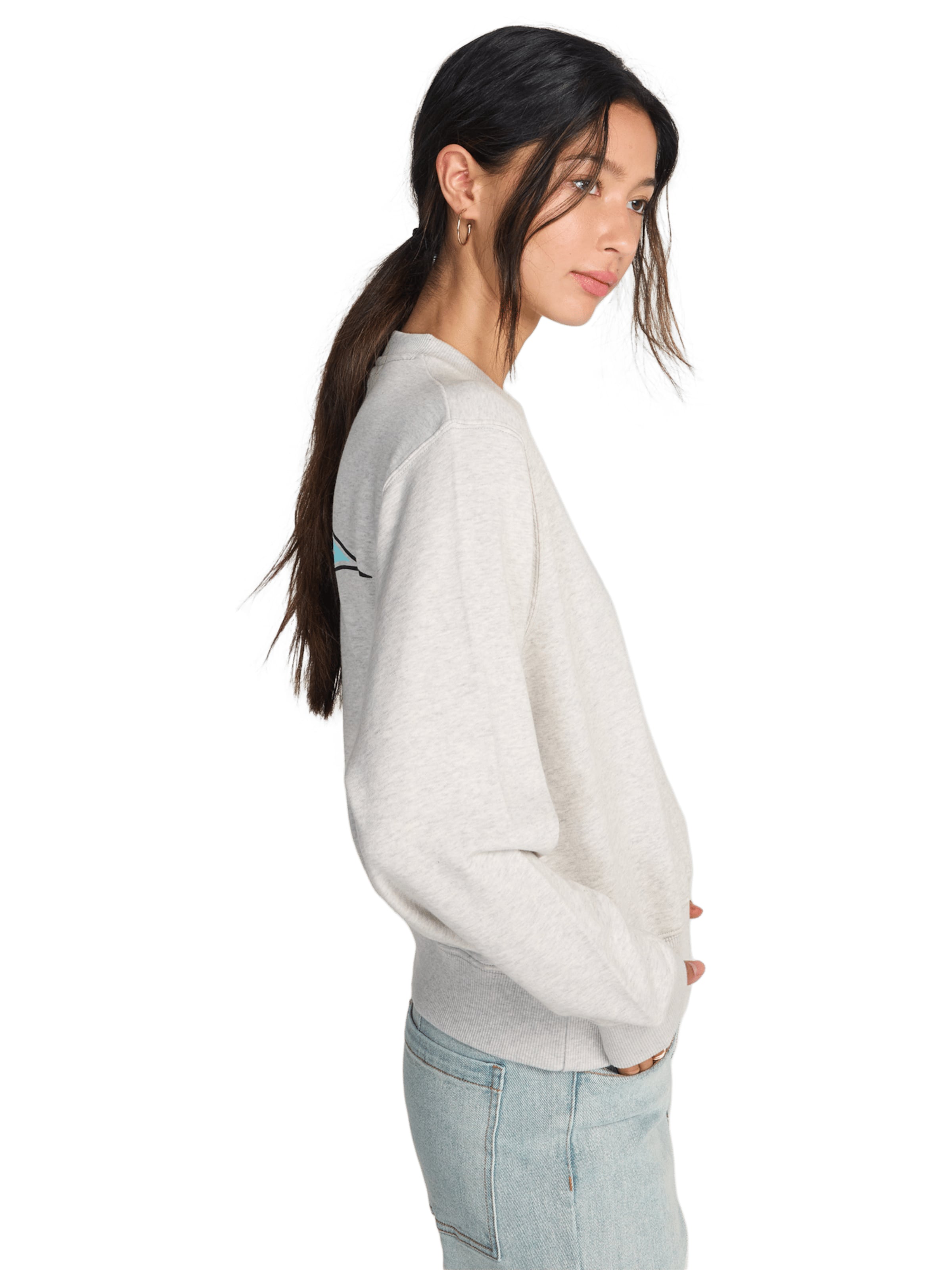 BILLABONG Sweatshirt 'Chasing Horizons' in Grey