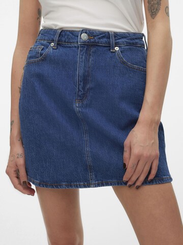 VERO MODA Rok 'TESSA' in Blauw