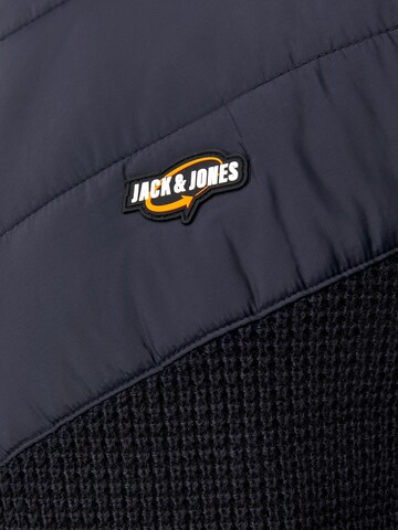 JACK & JONES Gebreid vest in Blauw