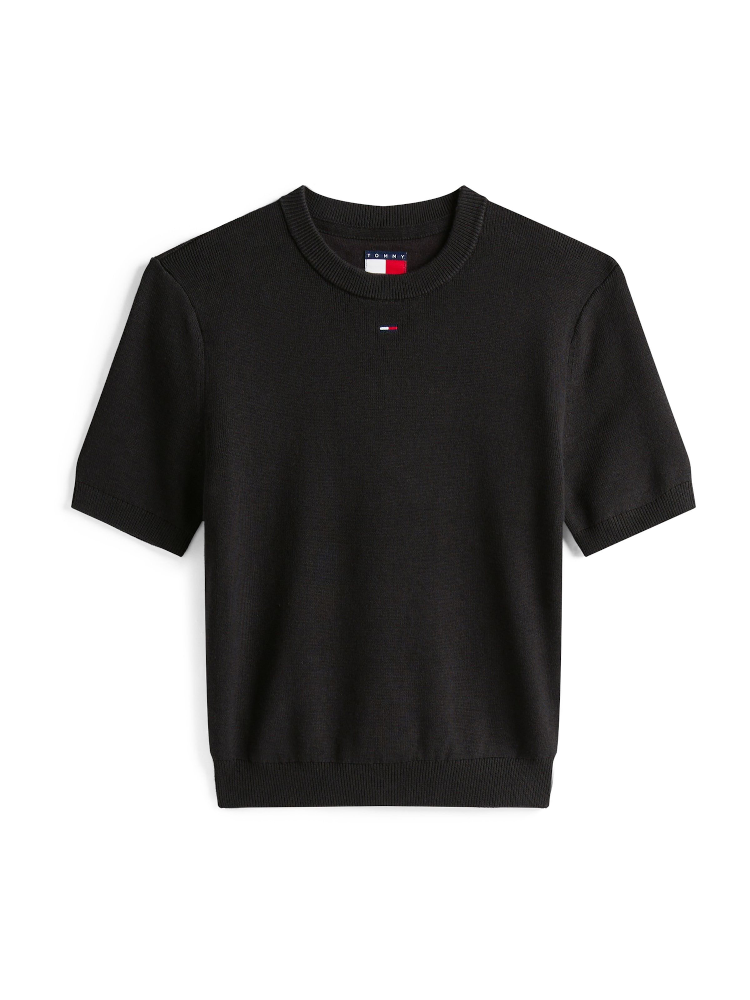 Tommy Jeans Sweatshirt 'ESSENTIAL' i sort: forside