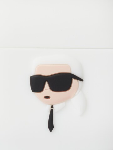 Protection pour smartphone Karl Lagerfeld en blanc