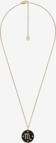 FOSSIL Kette in Schwarz: Vorderseite
