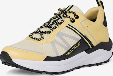 MARCO TOZZI - Zapatillas deportivas bajas en amarillo: frente