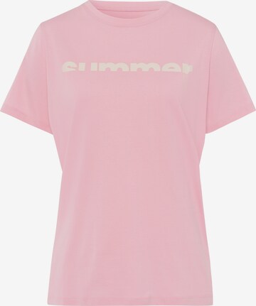 Cross Jeans T-Shirt in Pink: predná strana