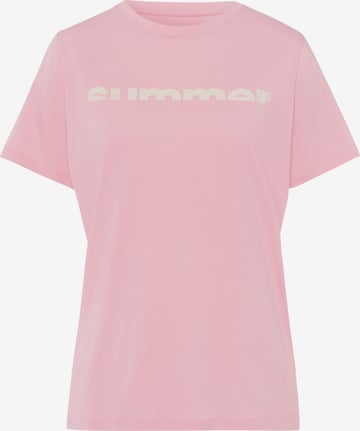 Cross Jeans T-Shirt in Pink: predná strana