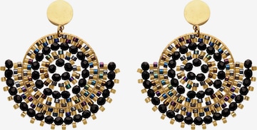 Gaya - Pendientes en negro: frente