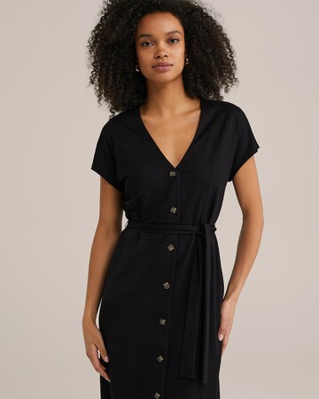 Robe-chemise WE Fashion en noir