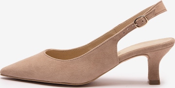 RYŁKO Remmiavokkaat värissä beige: etupuoli