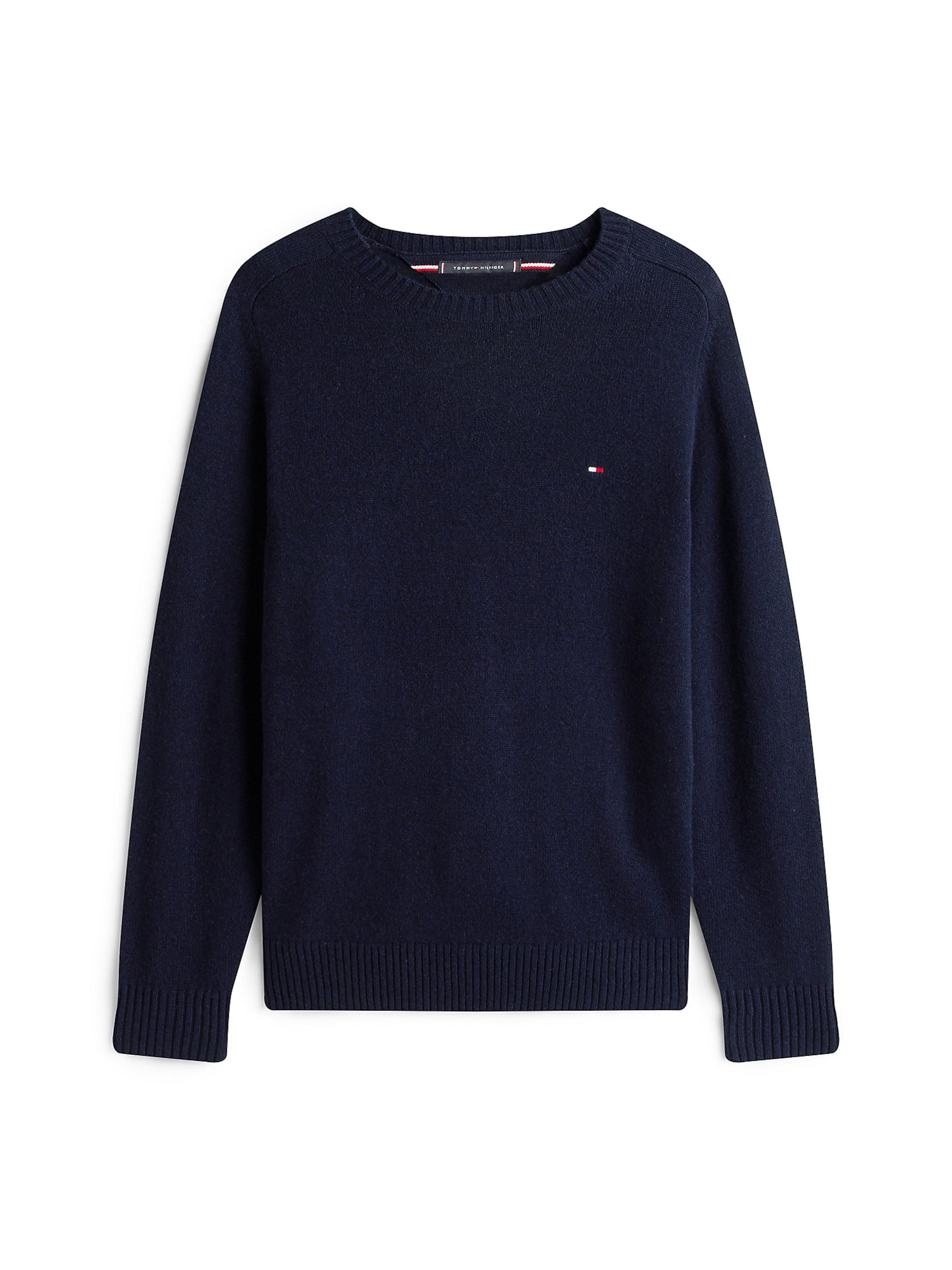 TOMMY HILFIGER Pullover in Blau: Vorderseite