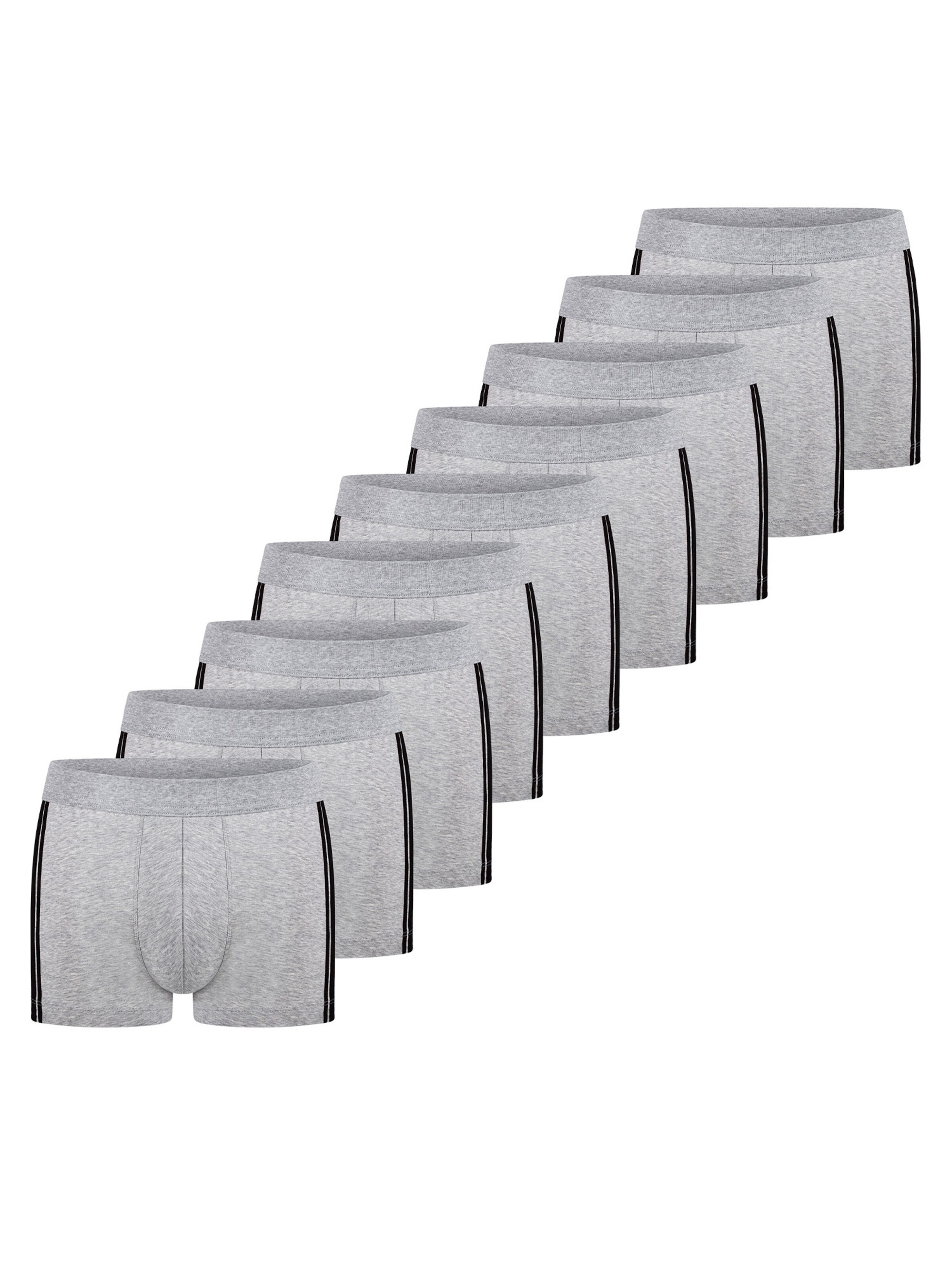 SCHIESSER Boxershorts '95/5 Stretch - Organic Cotton'‌‌‌‌‌‌‌‌ in Schwarz: Vorderseite