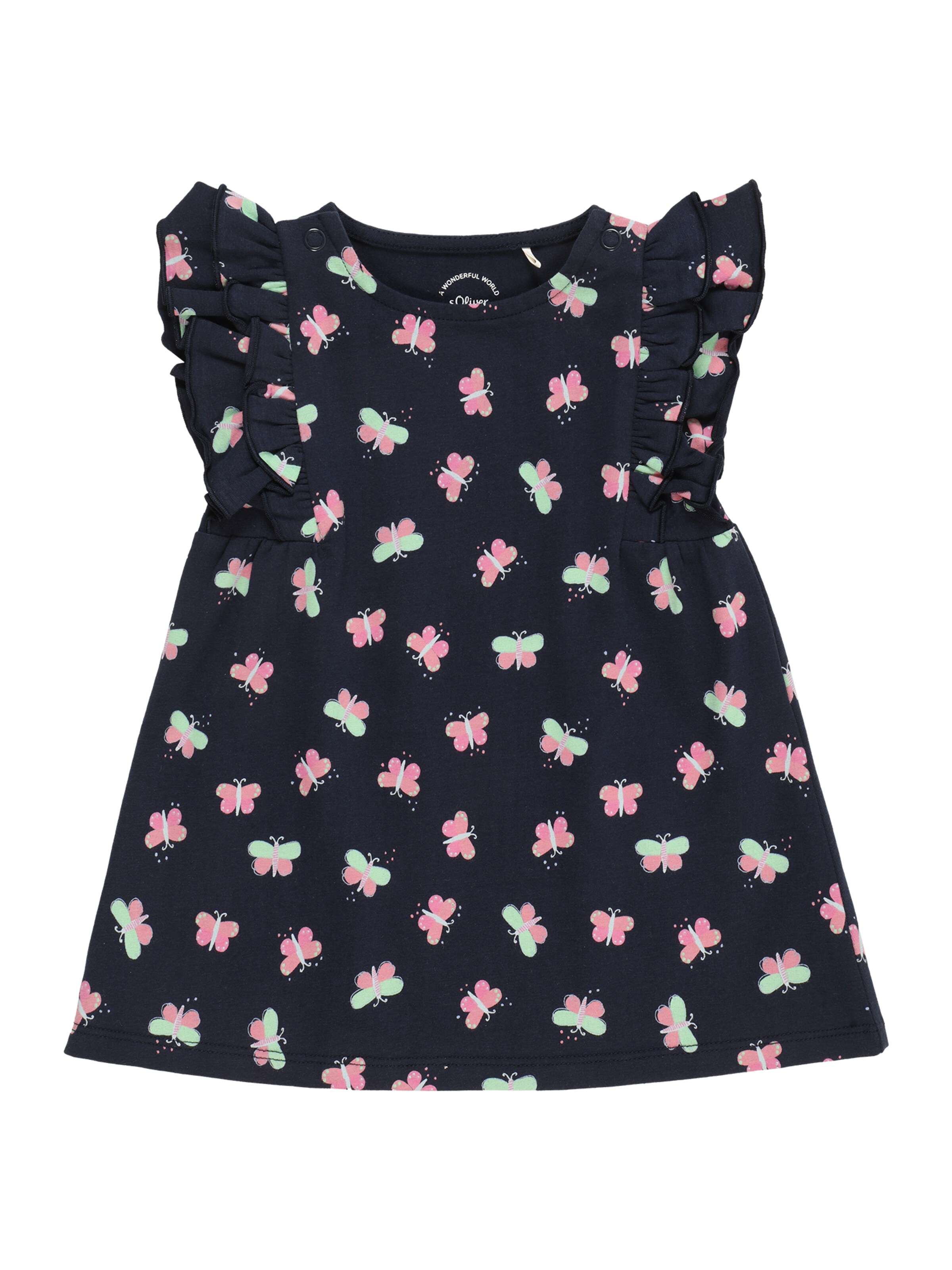 s.Oliver Dress in Blue: front